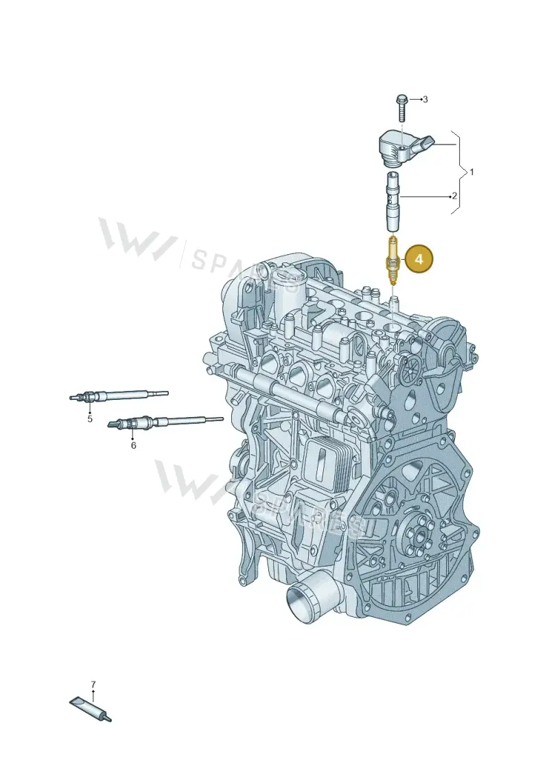 04E905602A — SEAT Arona FR (2017-) diagram 746000010, position 4