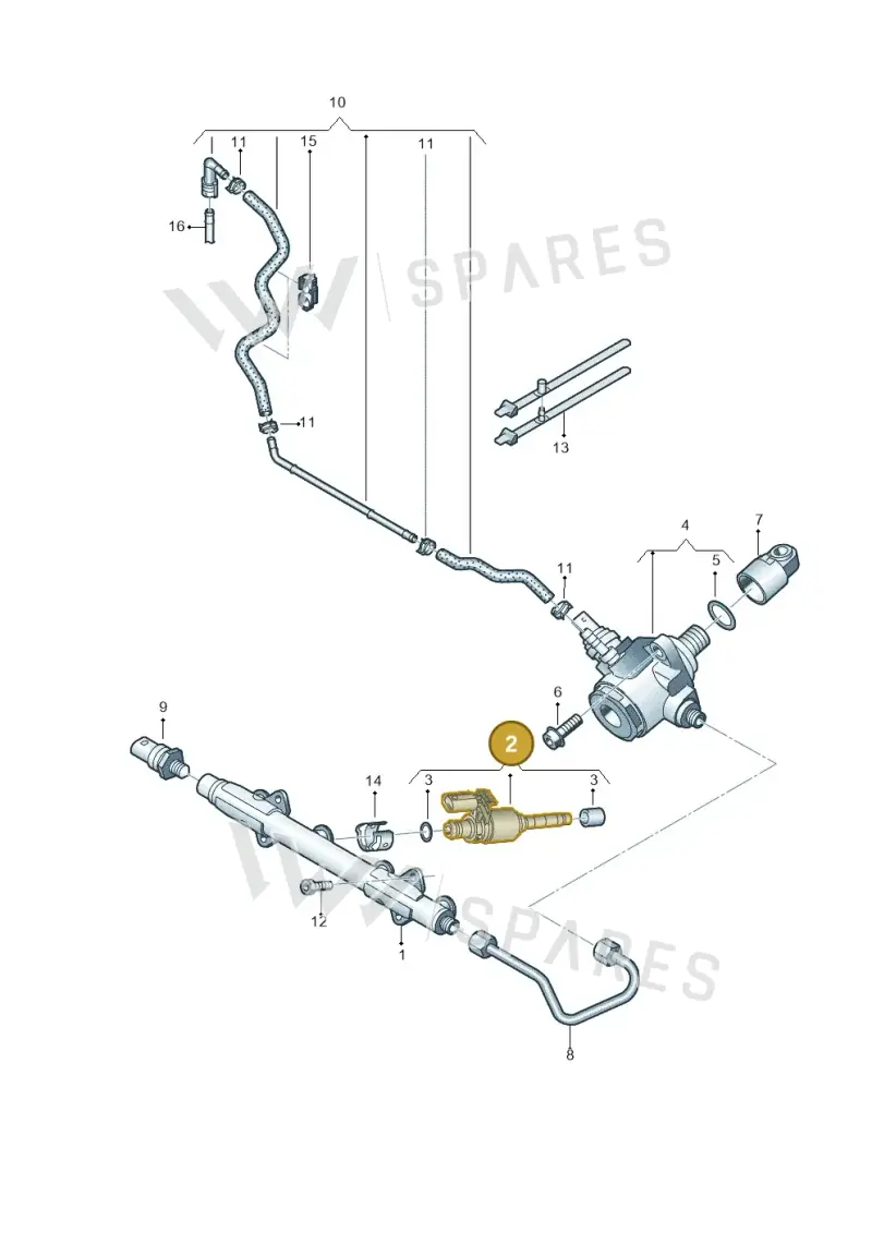 04E906036AL — SEAT Leon style (2019-) diagram 745133100, position 2