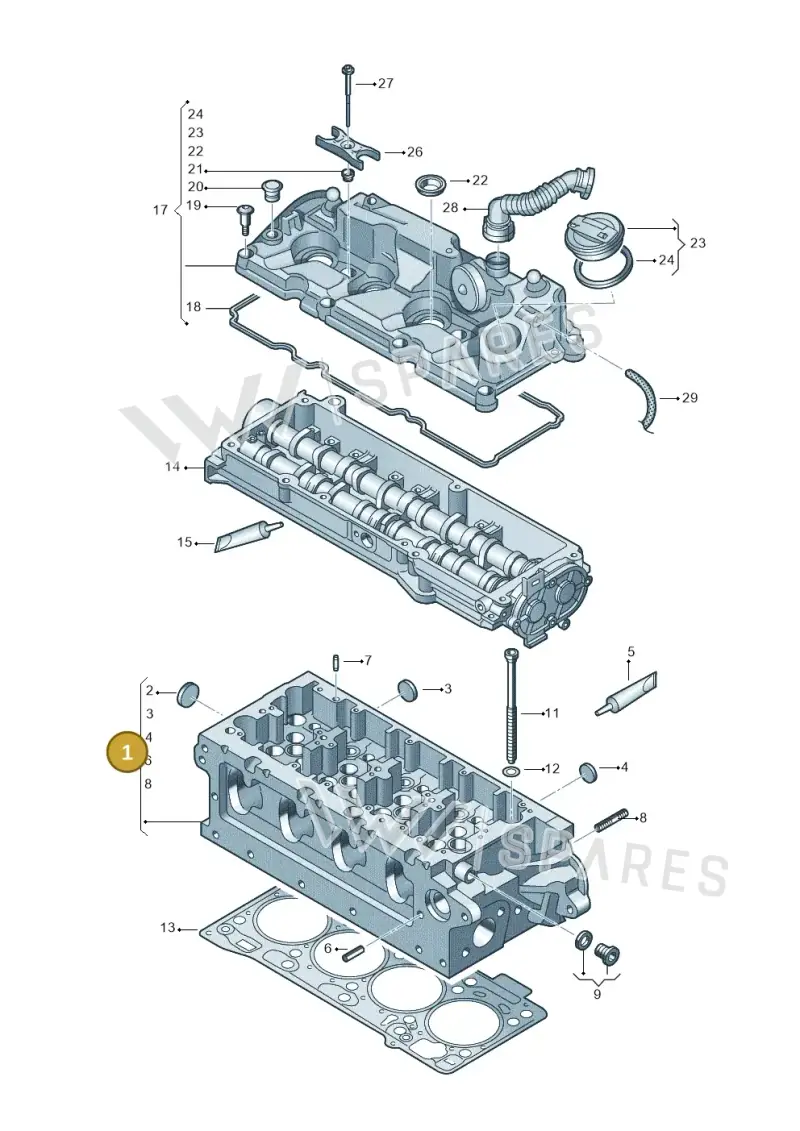 04L103064A — SEAT Leon ST Stylance (2016-2020) diagram 746103500, position 1