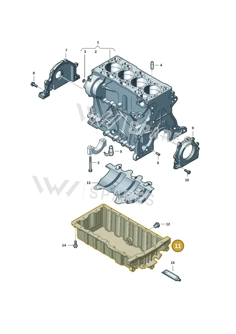 04L103603A — SEAT Leon style (2019-) diagram 5h0103037, position 11