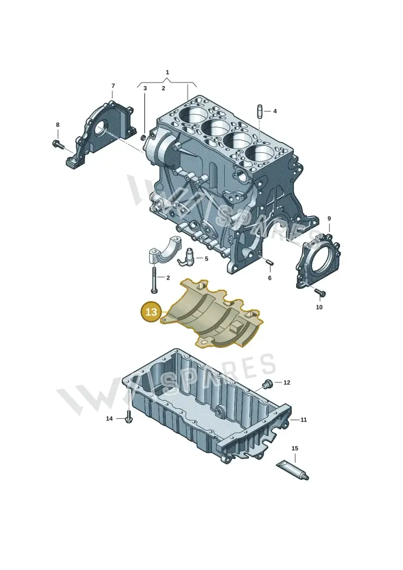 04L103623F — SEAT Leon style (2019-) diagram 5h0103037, position 13