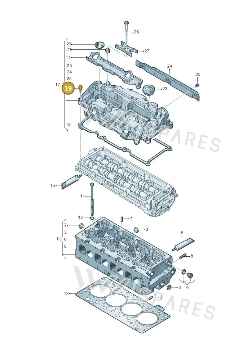 04L103831 — SEAT Formentor TSI CUPRA (2020-) diagram 793103066, position 19