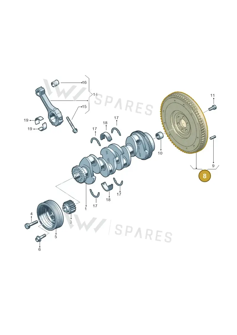 04L105266AF — SEAT Leon ST Stylance (2016-2020) diagram 746105700, position 8