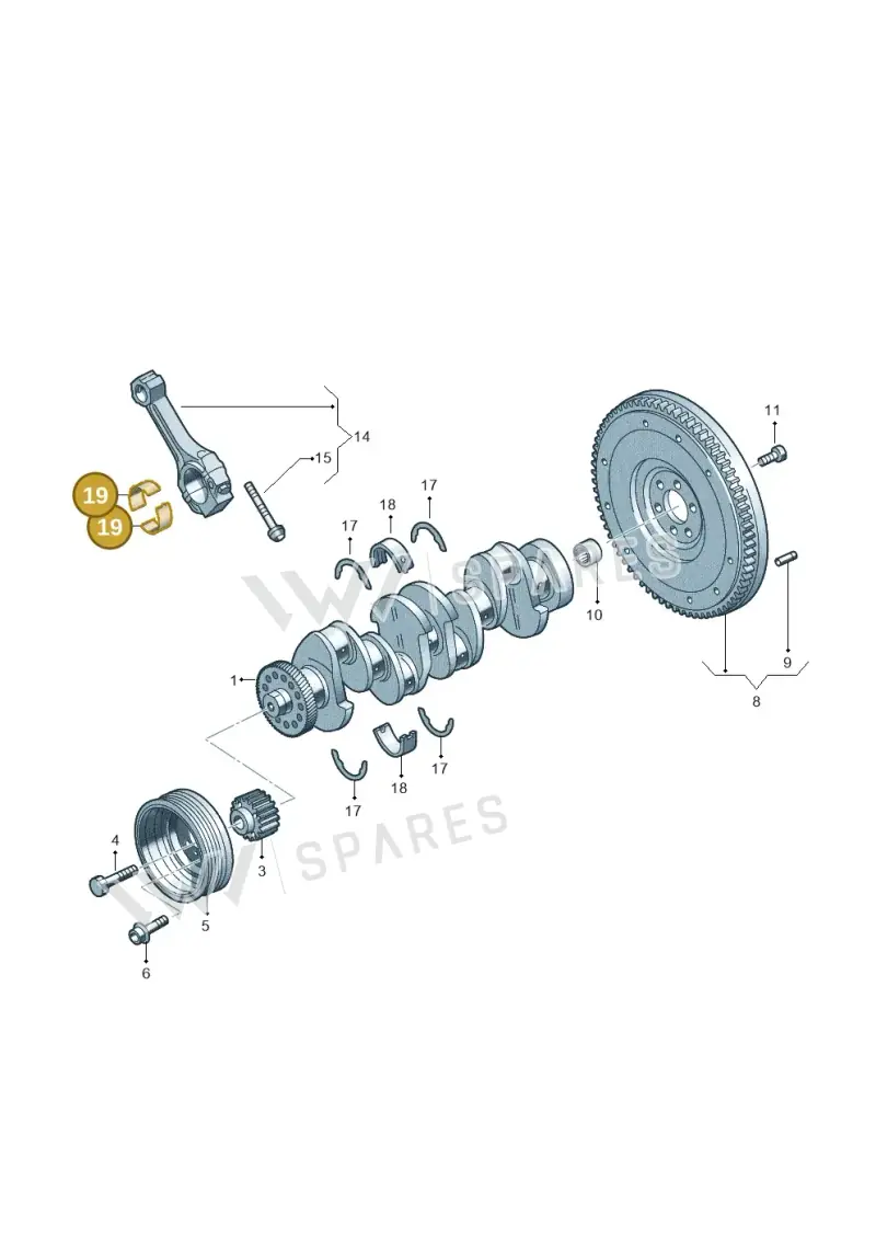 04L105701 — SEAT Arona FR (2017-) diagram 884105500, position 19