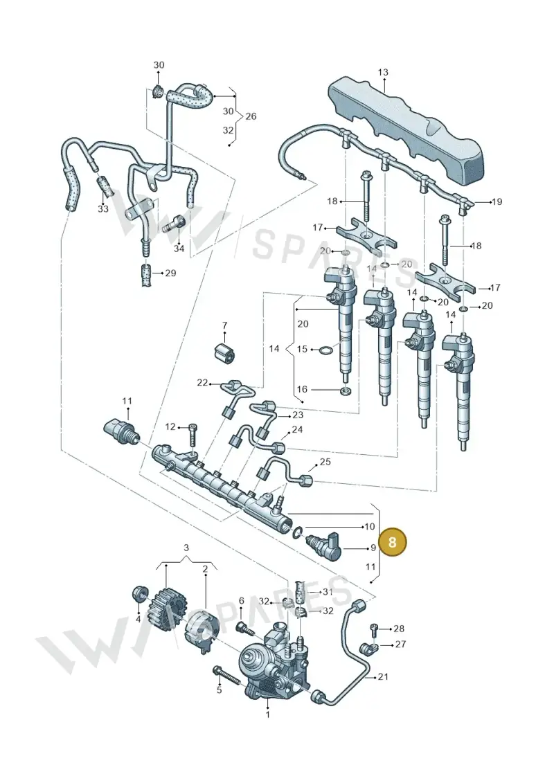 04L130089F — SEAT Ibiza FR (2017-) diagram 587130000, position 8