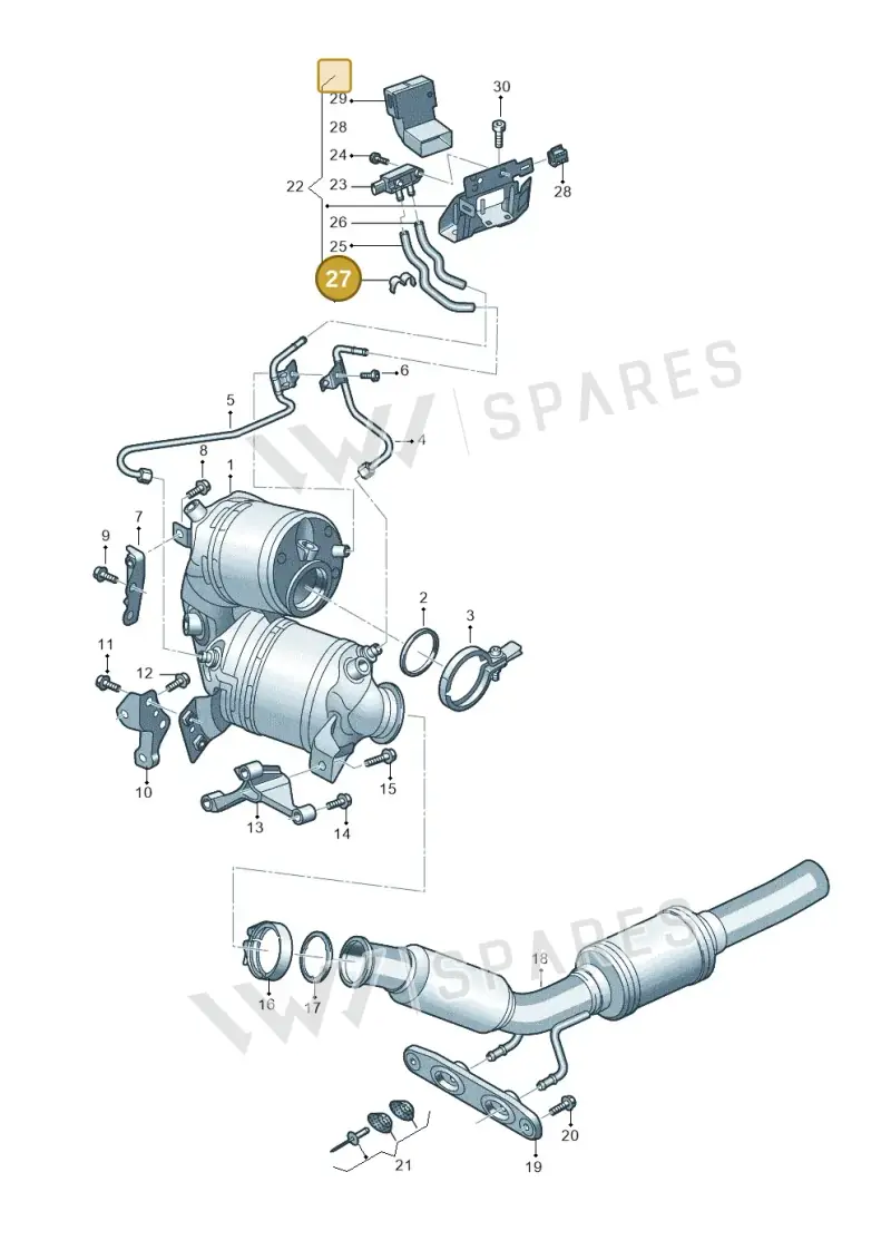 04L131213E — SEAT Leon style (2019-) diagram 884253030, position 27