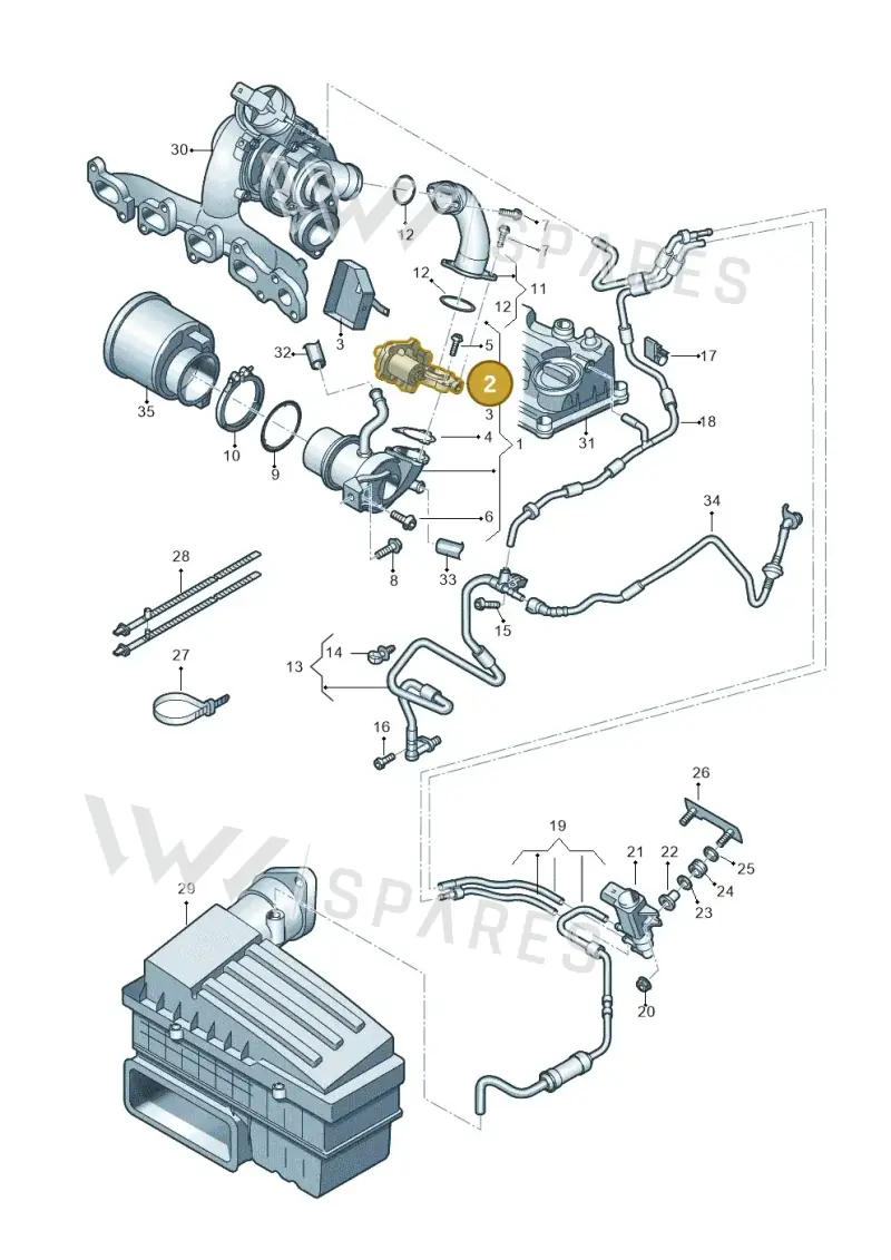 04L131501L — SEAT Toledo Reference (2012-2015) diagram 786131400, position 2