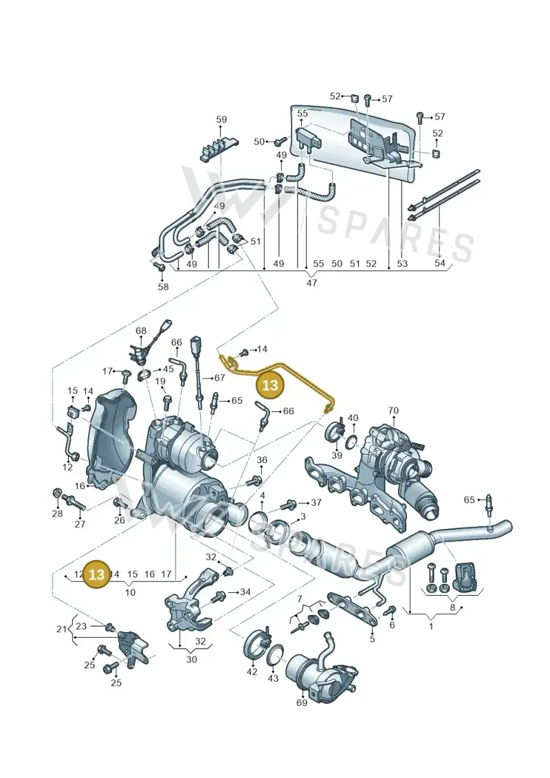 04L131582F — SEAT Tarraco FR (2018-2024) diagram 597253650, position 13