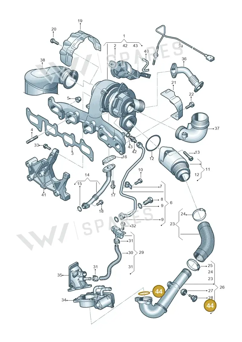 04L145119A — SEAT Leon style (2019-) diagram 746145630, position 44