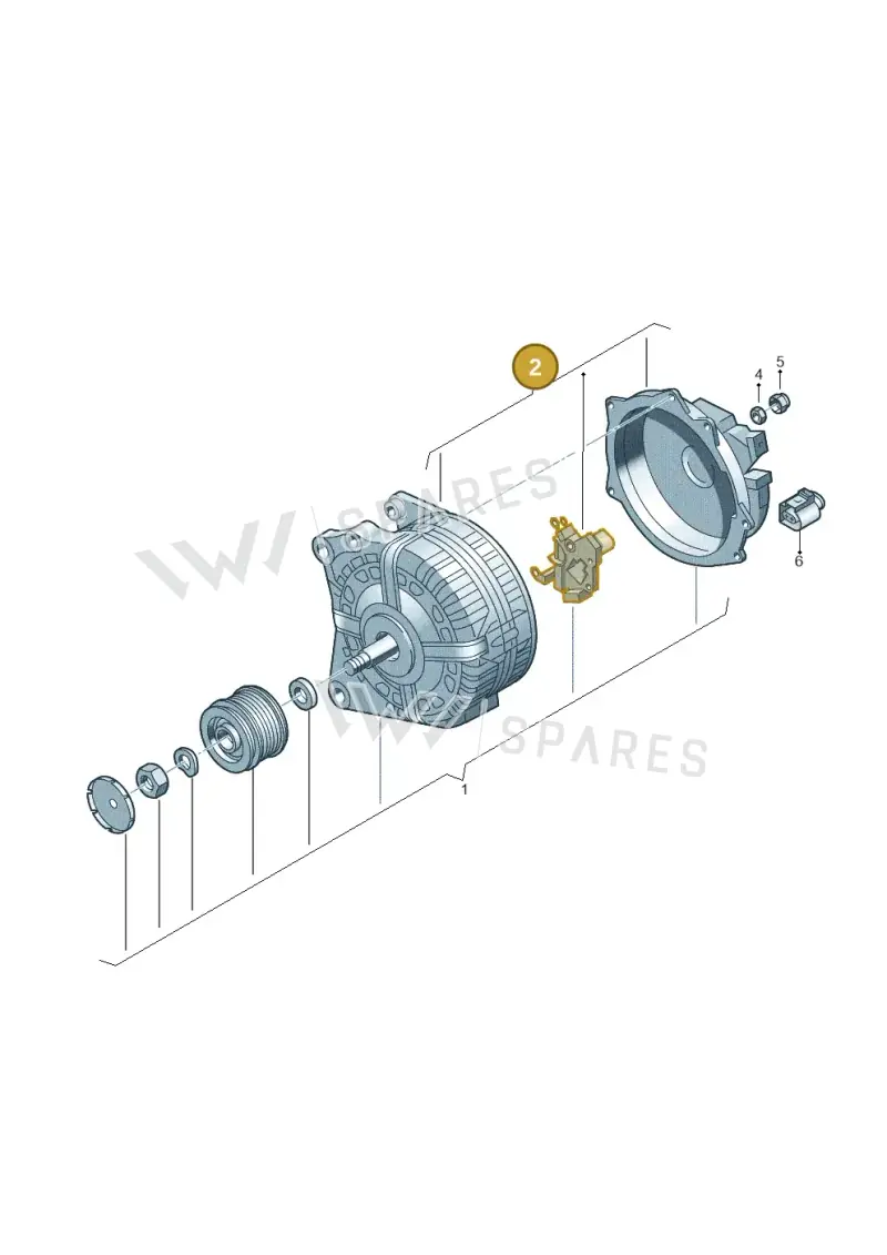 04L903023LX — SEAT Arona FR (2017-) diagram 746903000, position 2