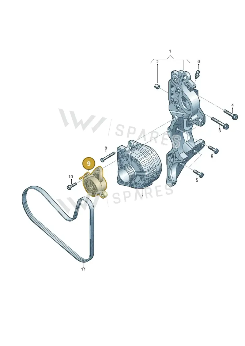 04L903315F — SEAT Tarraco FR (2018-2024) diagram 745903450, position 9