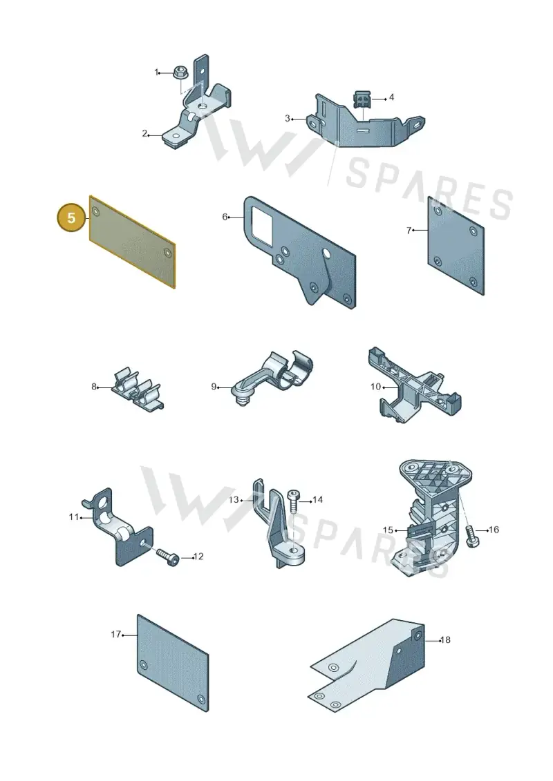 04L971461 — SEAT Leon ST Stylance (2016-2020) diagram 745971000, position 5