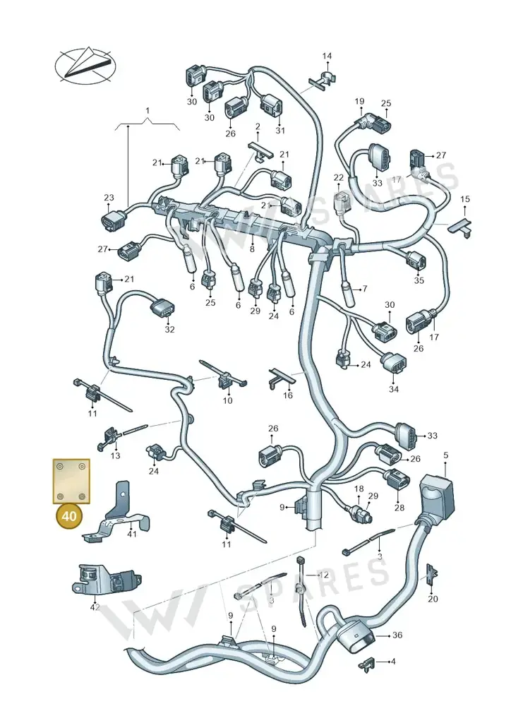 04L971461AN — SEAT Tarraco FR (2018-2024) diagram 793971250, position 40