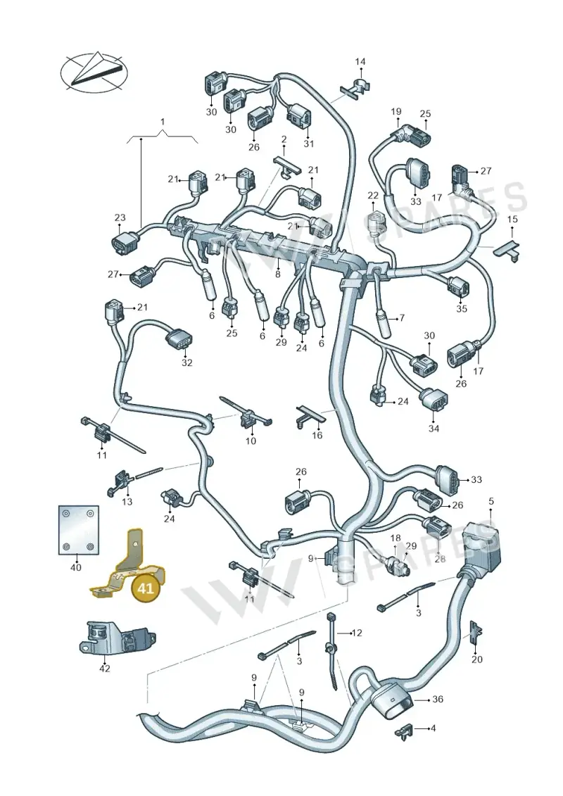 04L971501 — SEAT Tarraco FR (2018-2024) diagram 793971250, position 41