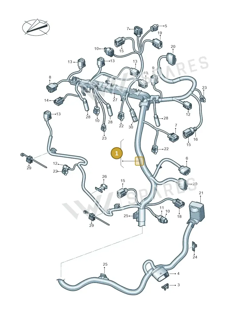 04L972627JR — SEAT Arona FR (2017-) diagram 837971150, position 1