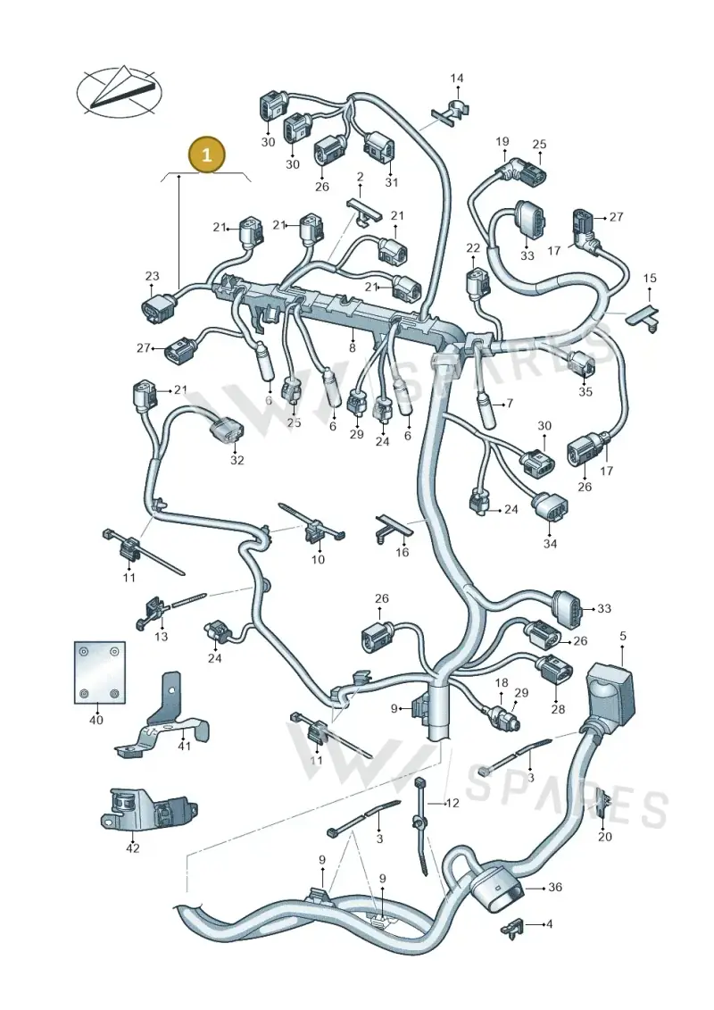 04L972627KD — SEAT Tarraco FR (2018-2024) diagram 793971250, position 1