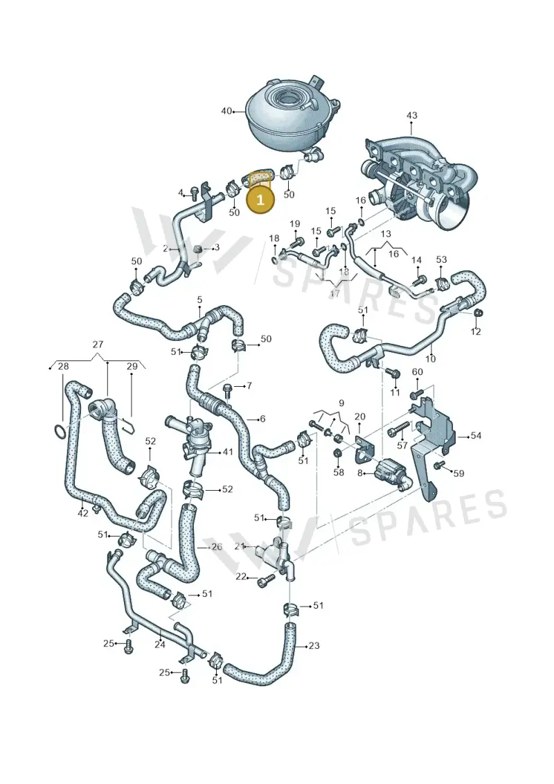 057121057C — SEAT Formentor TSI CUPRA (2020-) diagram 898121310, position 1