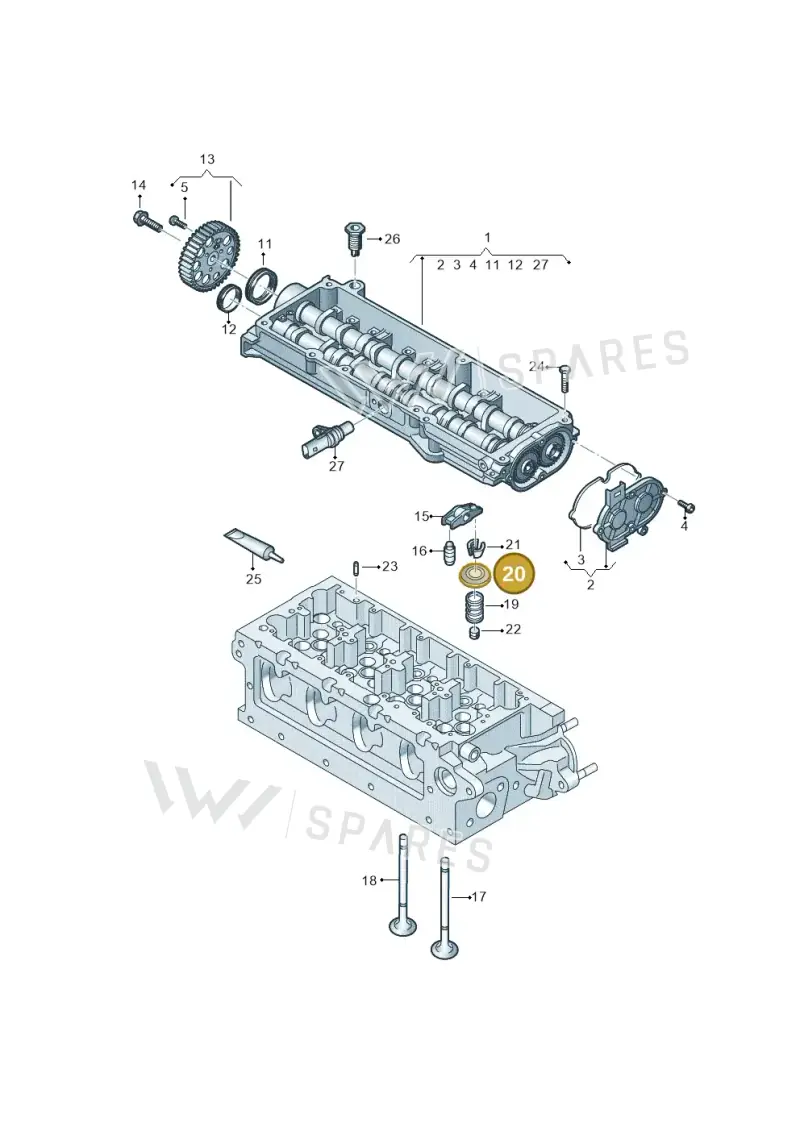 059109641K — SEAT Tarraco FR (2018-2024) diagram 763109300, position 20
