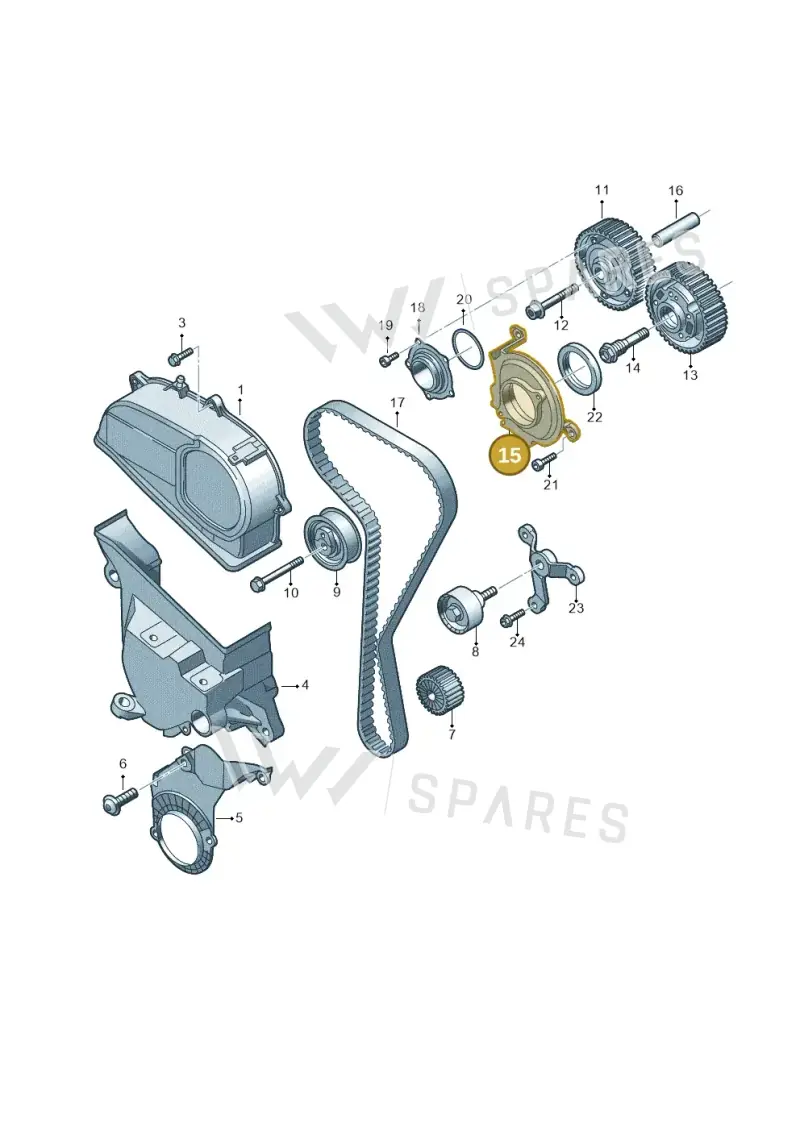 05C109093 — SEAT Leon style (2019-) diagram 827109570, position 15