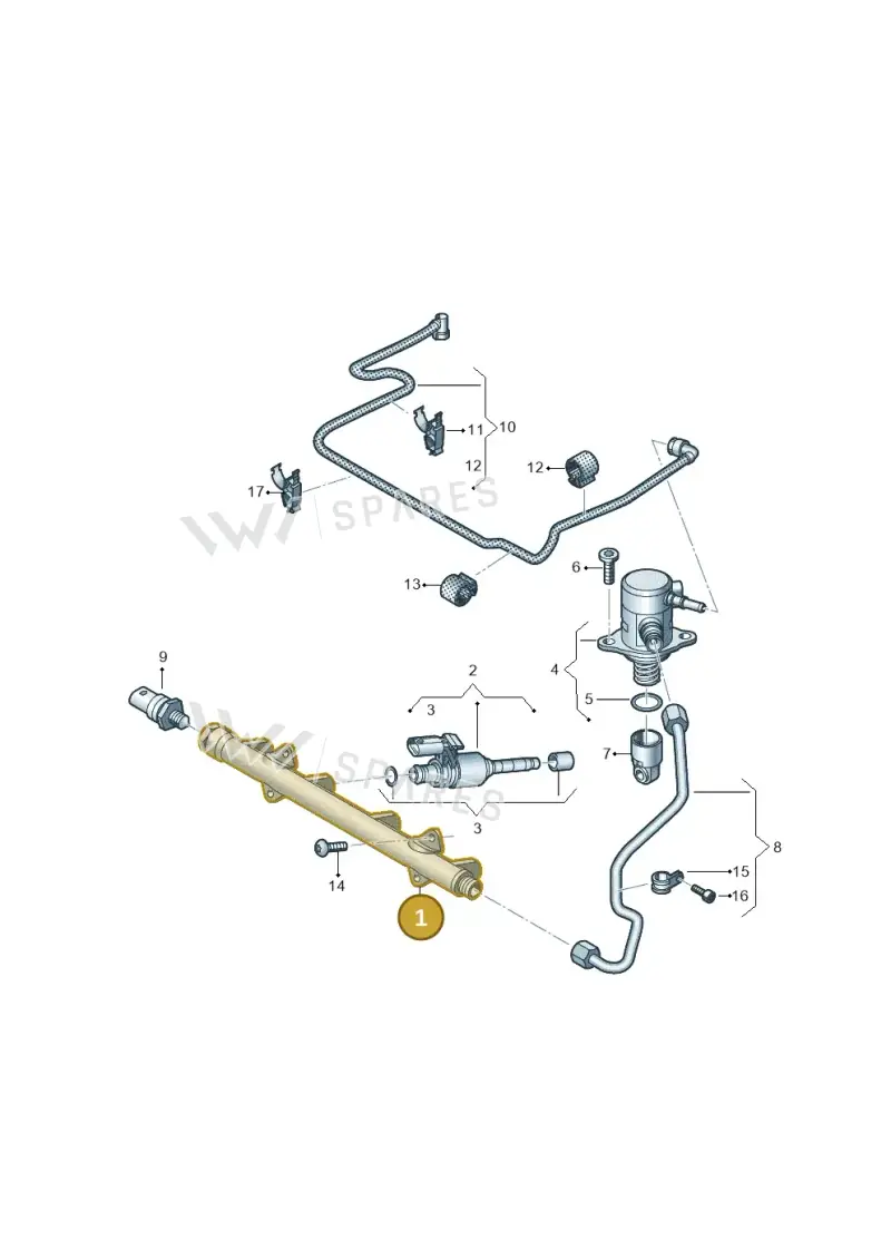 05C133320A — SEAT Ibiza FR (2017-) diagram 596133510, position 1
