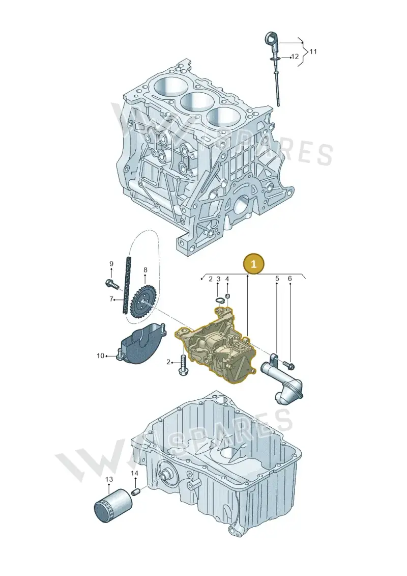 05C145208A — SEAT Ibiza FR (2017-) diagram 837115002, position 1