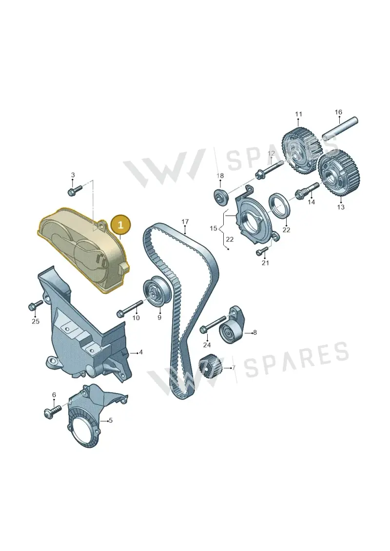 05E109108P — SEAT Leon style (2019-) diagram 813109050, position 1