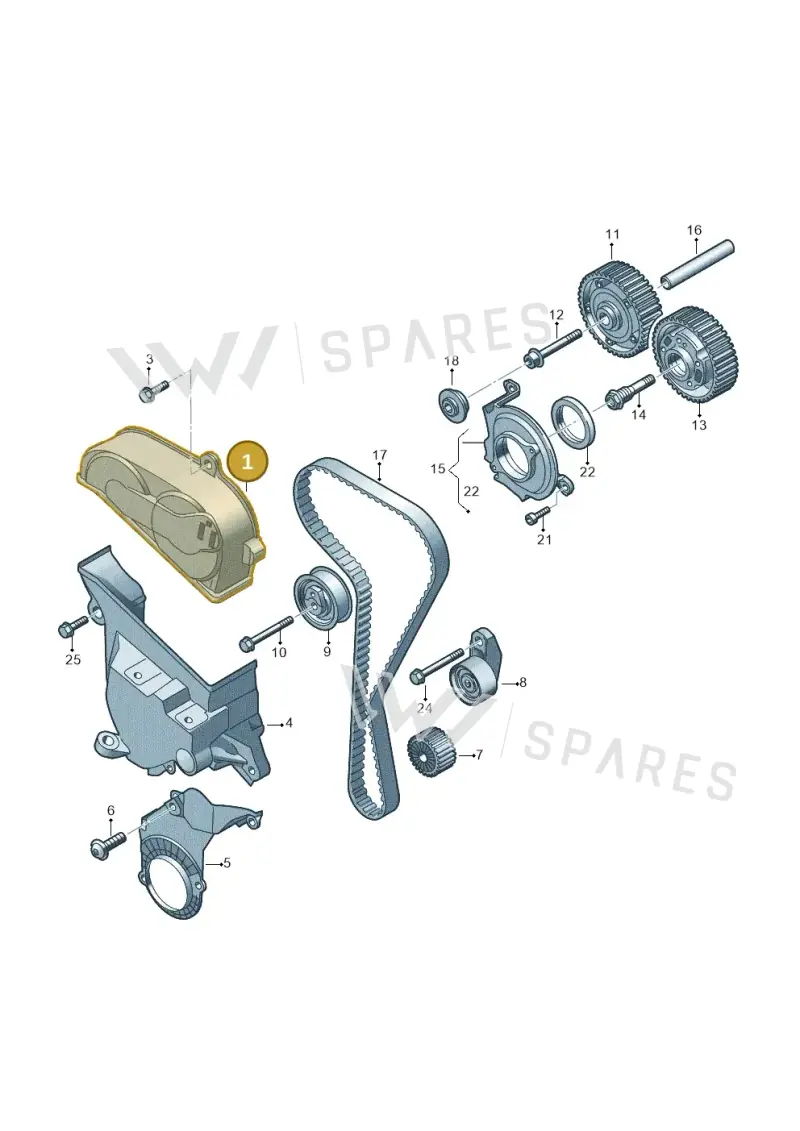 05E109108R — SEAT Formentor TSI CUPRA (2020-) diagram 813109050, position 1