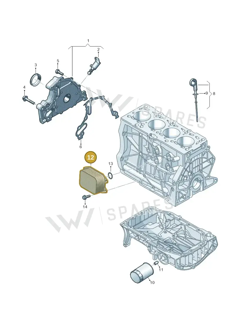 05E117021C — SEAT Formentor TSI CUPRA (2020-) diagram 827115040, position 12