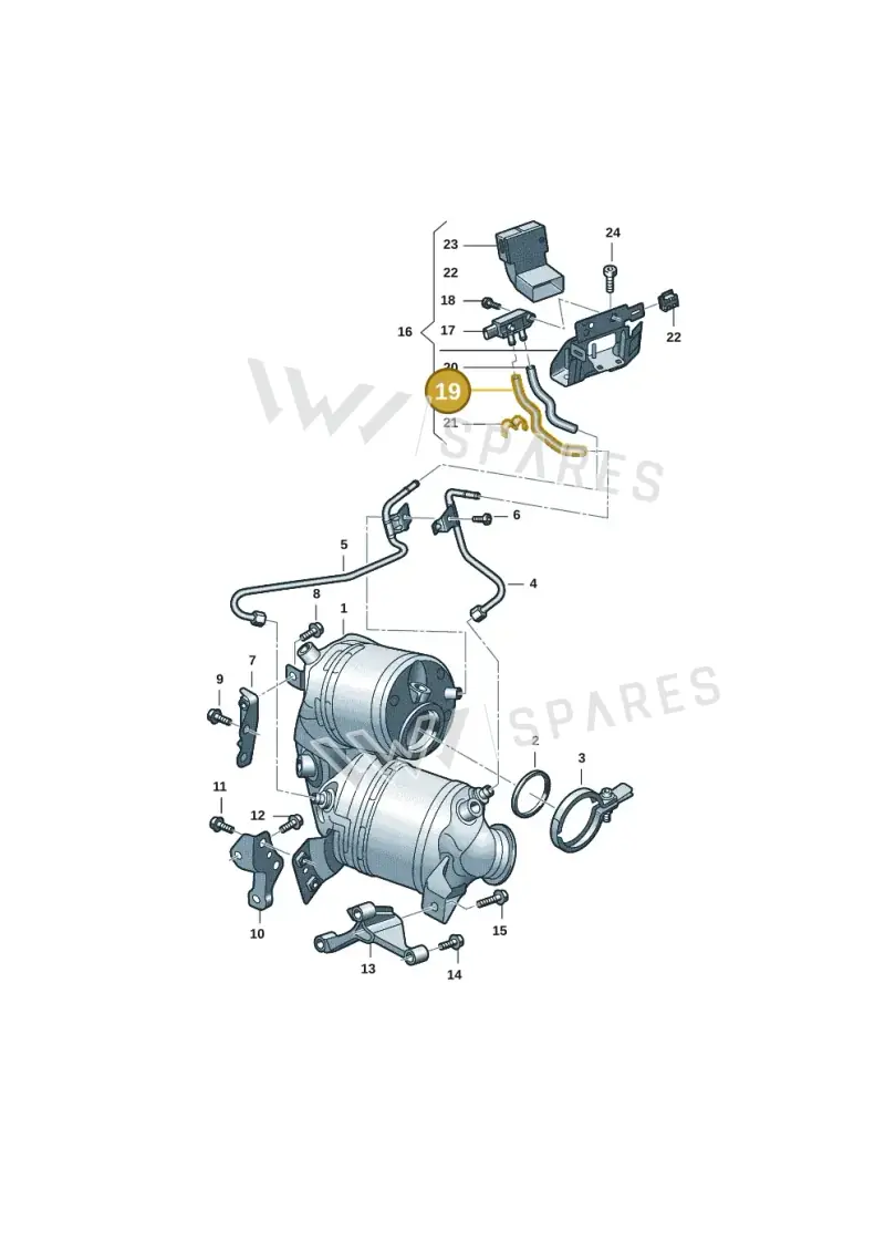 05E131850L — SEAT Formentor TSI CUPRA (2020-) diagram 2f0253110, position 19