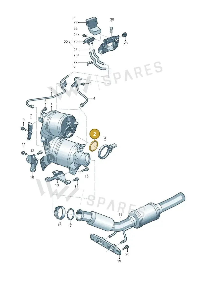 05E253115 — SEAT Ateca Style (2016-) diagram 813253026, position 2