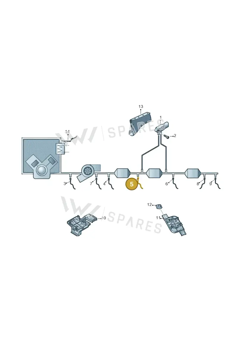 05E906088D — SEAT Formentor TSI CUPRA (2020-) diagram 780906150, position 5