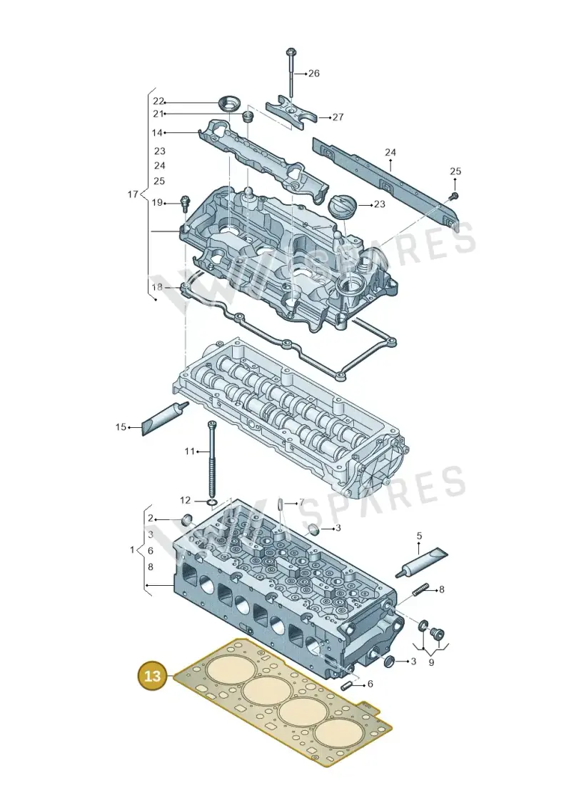 05L103383AL — SEAT Tarraco FR (2018-2024) diagram 793103066, position 13