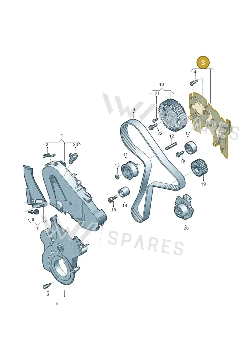 05L109143C — SEAT Tarraco FR (2018-2024) diagram 793109092, position 3