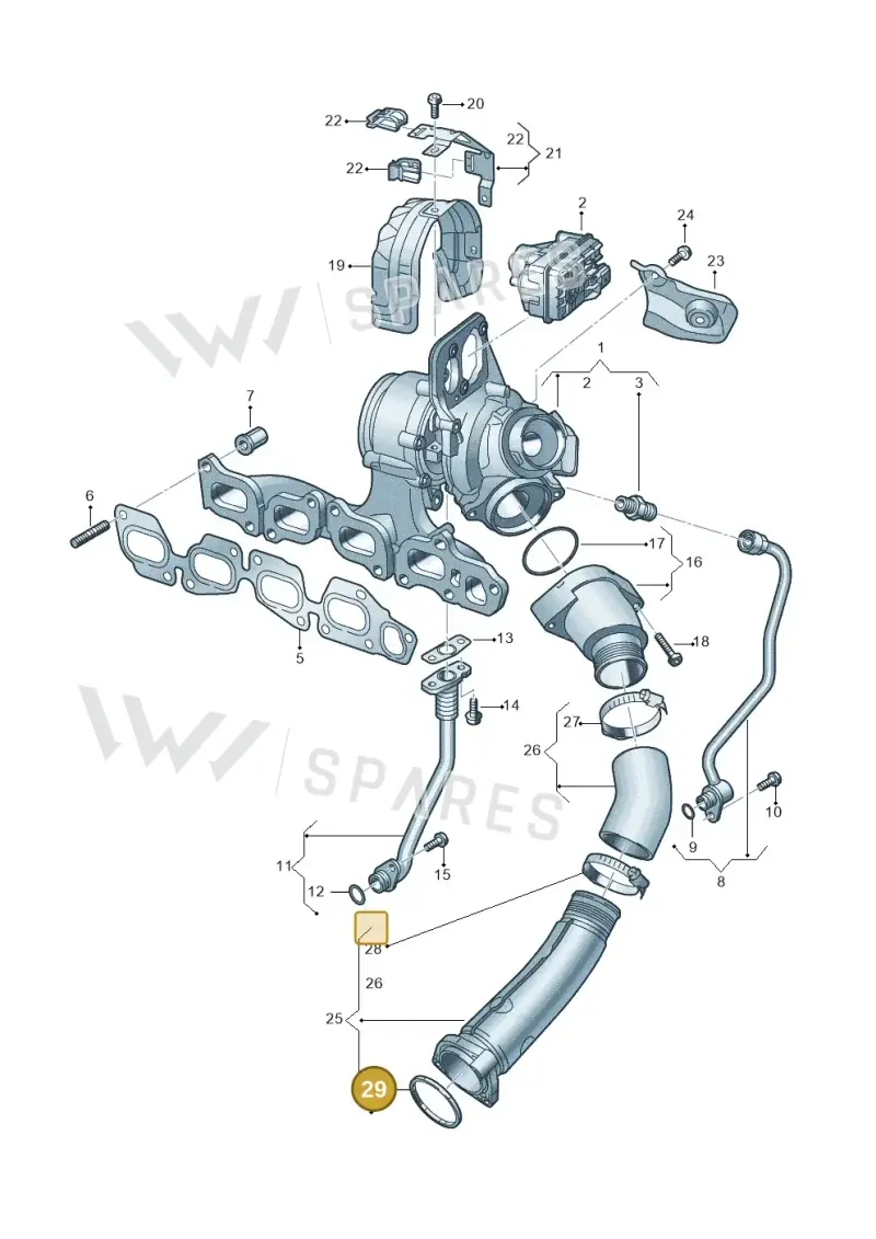05L145187 — SEAT Formentor TSI CUPRA (2020-) diagram 793145064, position 29