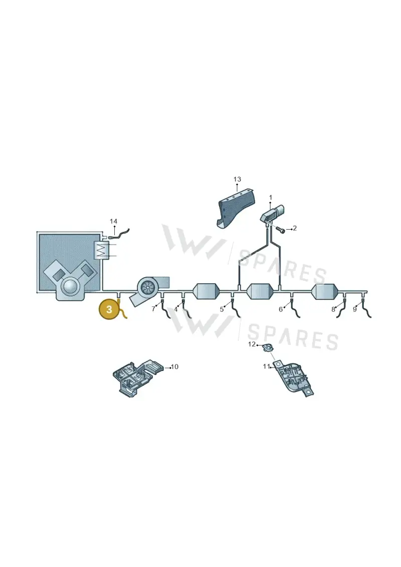 05L906088Q — SEAT Leon style (2019-) diagram 780906150, position 3
