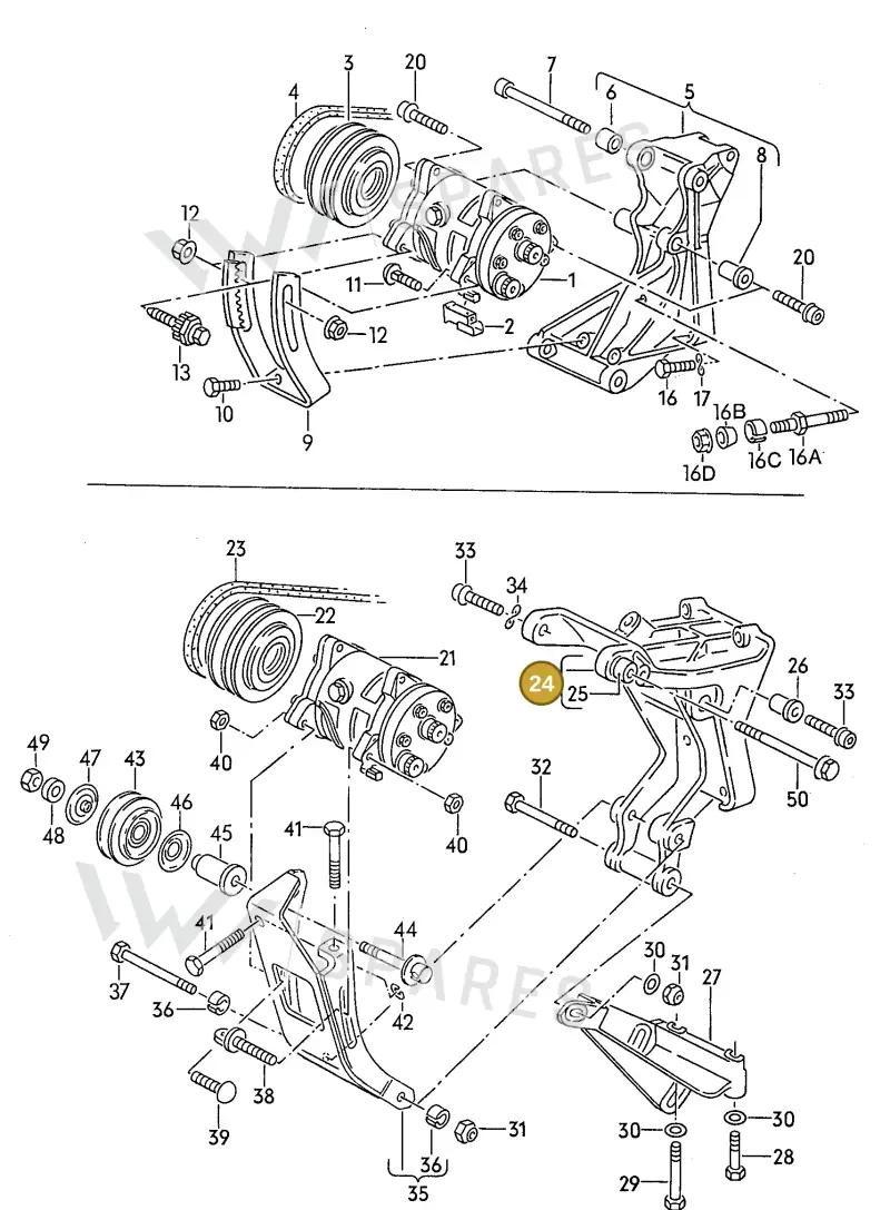 068903141T — SEAT TOLEDO            SEAT (1991-1996) diagram 084058000, position 24