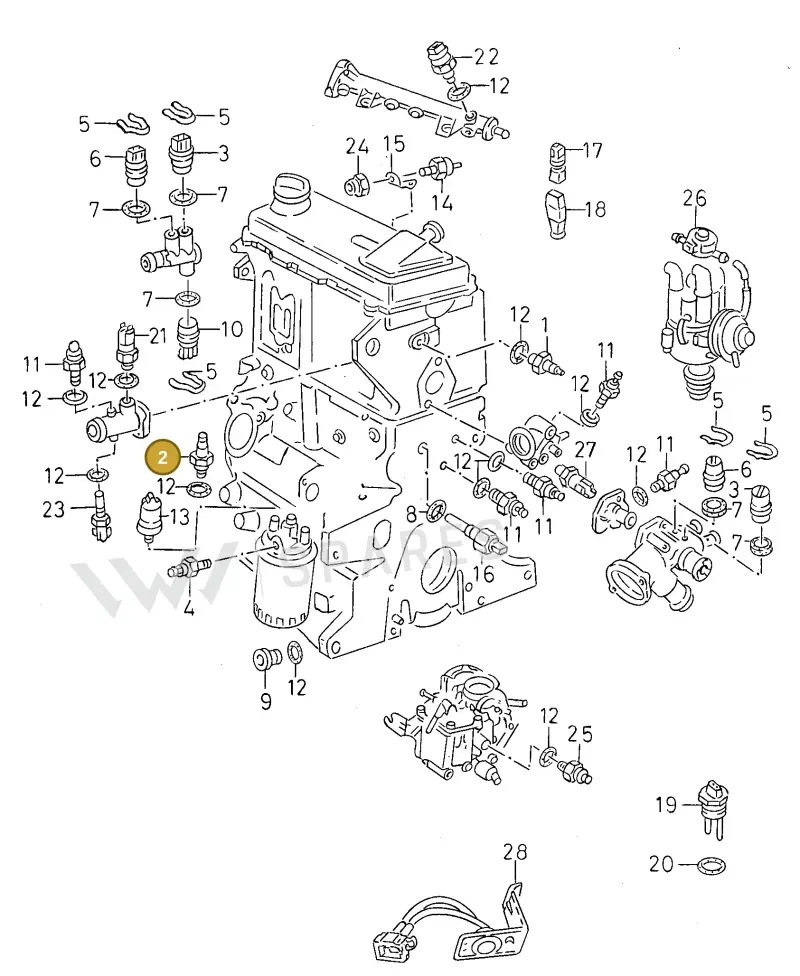 068919081C — SEAT TOLEDO            SEAT (1991-1996) diagram 130919670, position 2