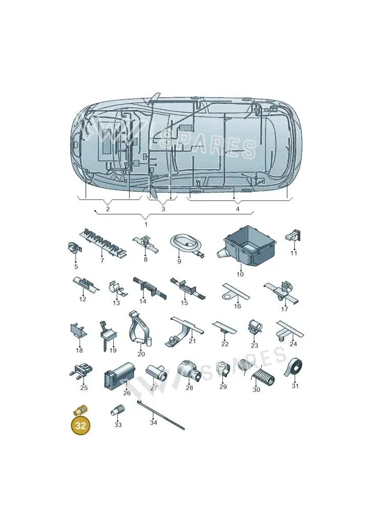 06A972741D — SEAT Altea XL Reference (2013-2013) diagram 418971810, position 32
