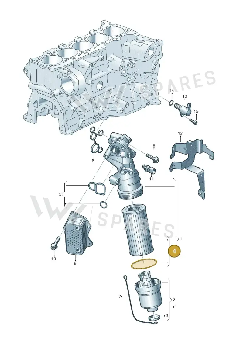 06D115562 — SEAT Formentor TSI CUPRA (2020-) diagram 898115200, position 4