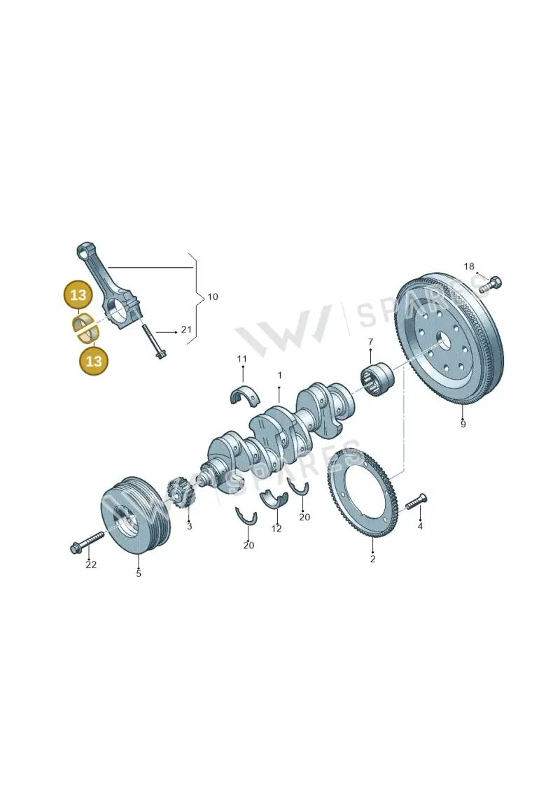 06H105701RGLB — SEAT Tarraco FR (2018-2024) diagram 746105150, position 13