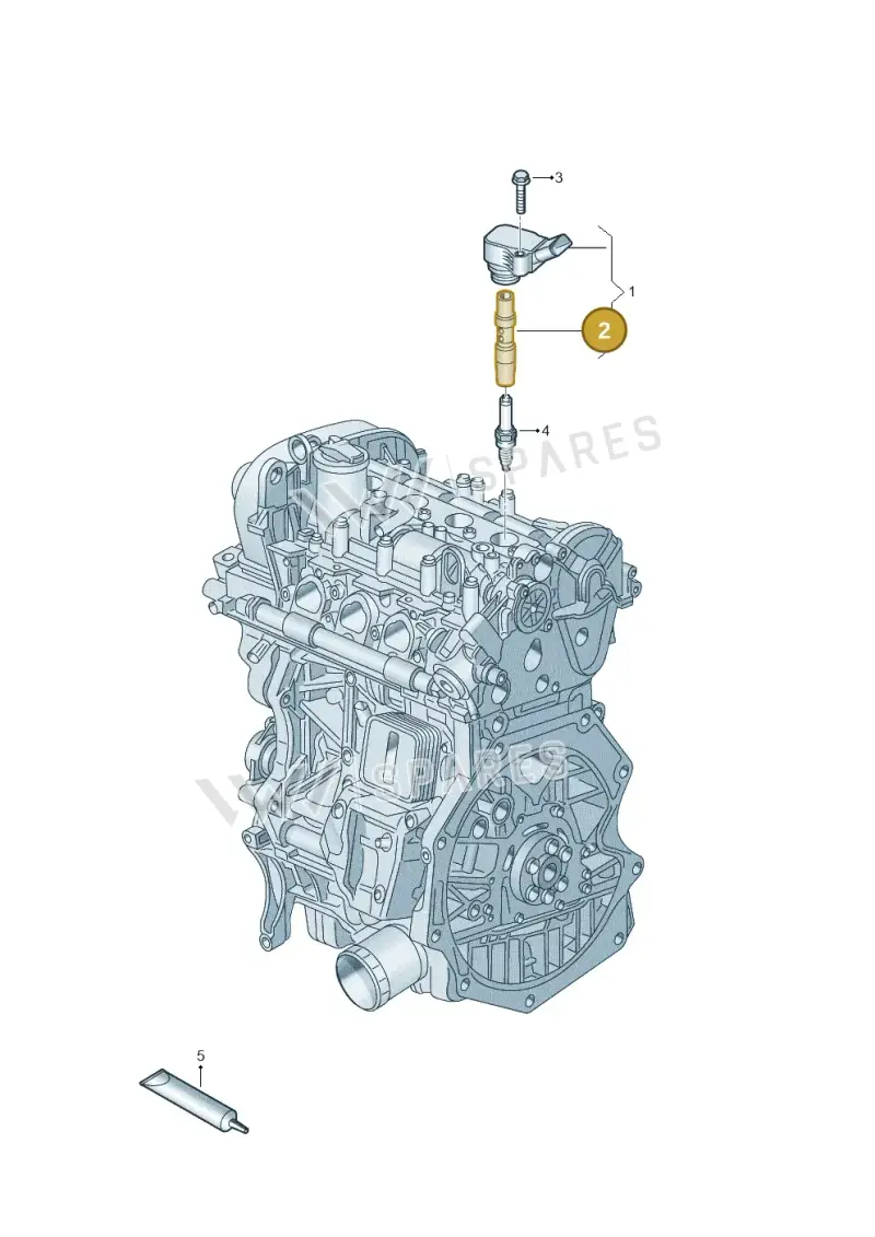 06H905199C — SEAT Formentor TSI CUPRA (2020-) diagram 827905000, position 2