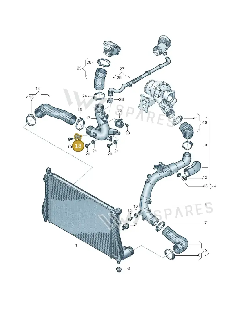 06K906051D — SEAT Leon style (2019-) diagram 884145660, position 18