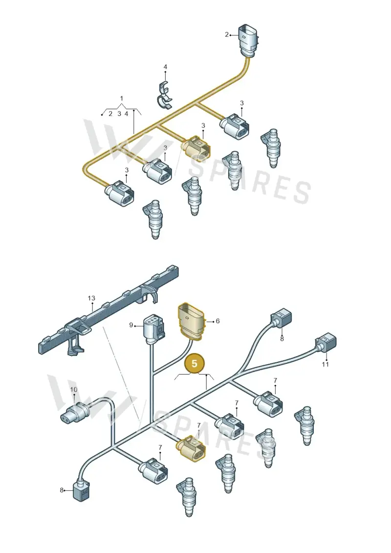 06L971627AB — SEAT Tarraco FR (2018-2024) diagram 745971290, position 5