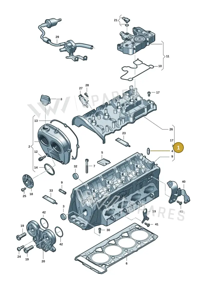 06Q103063E — SEAT Leon style (2019-) diagram 5h0103049, position 1