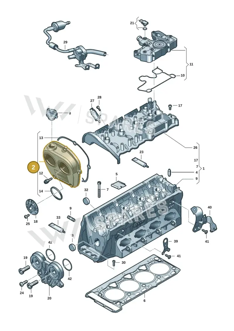 06Q103269A — SEAT Formentor TSI CUPRA (2020-) diagram 5h0103049, position 2