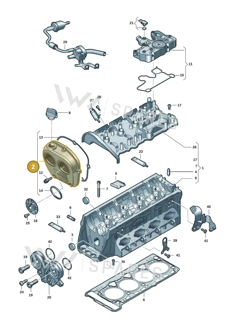 06Q103269D — SEAT Leon style (2019-) diagram 5h0103049, position 2