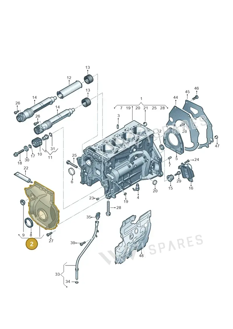 06Q109210 — SEAT 578 platform diagram 5h0103012, position 2