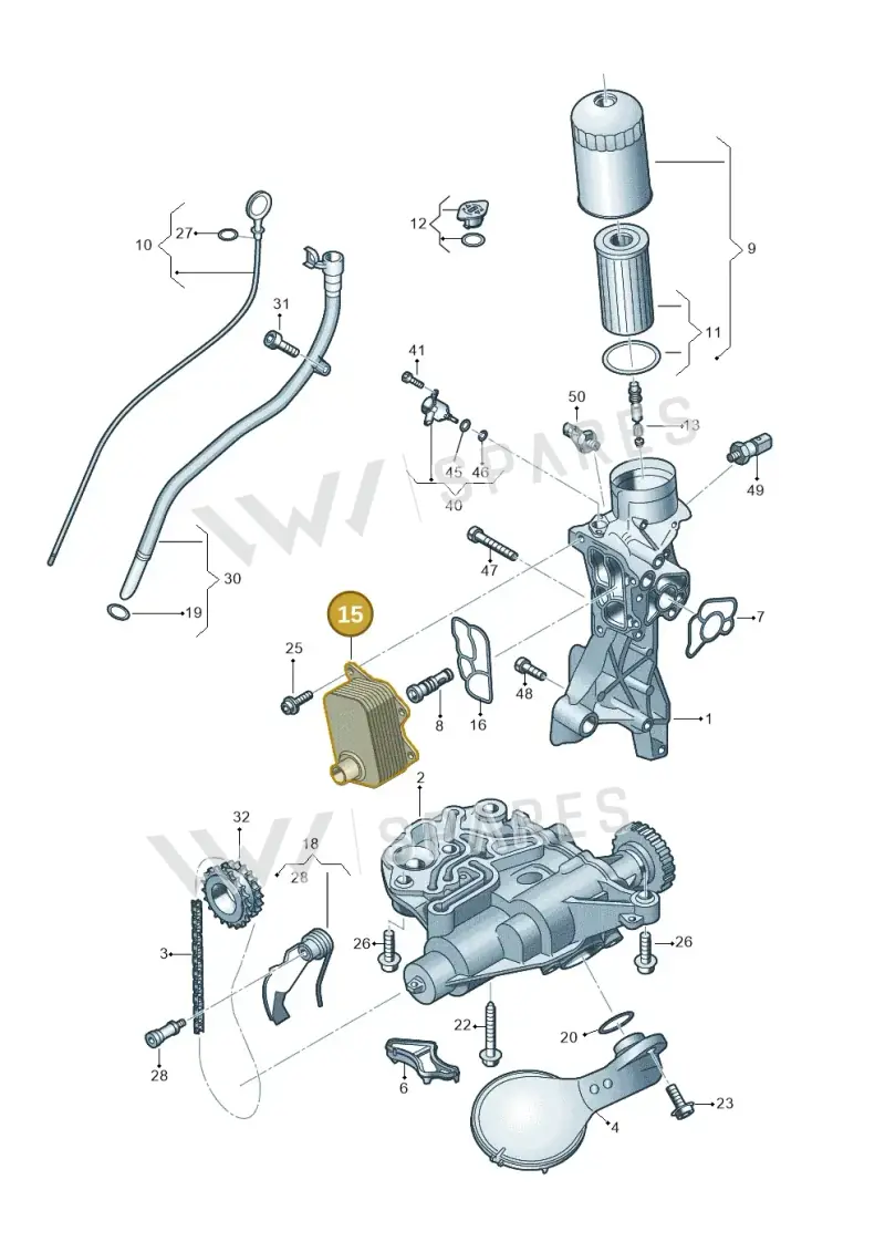 06Q117021E — SEAT Formentor TSI CUPRA (2020-) diagram 596115022, position 15