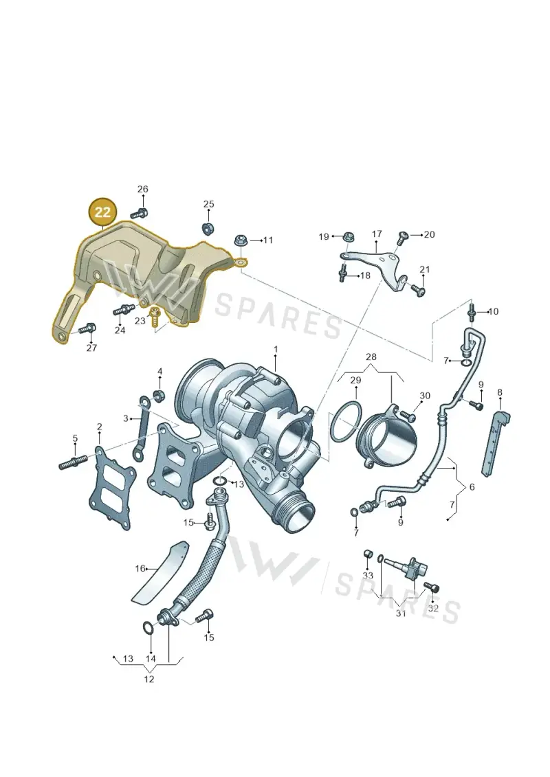 06Q129597F — SEAT Leon style (2019-) diagram 884145300, position 22