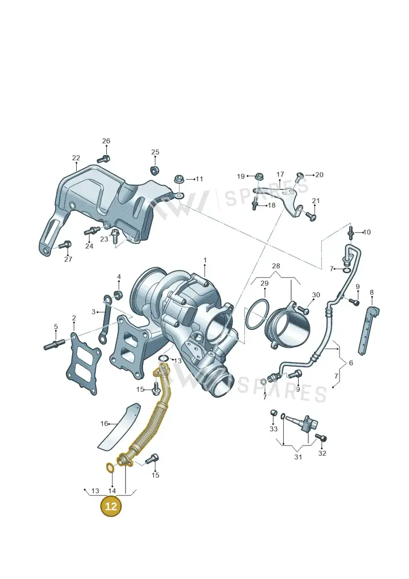 06Q145735D — SEAT Leon style (2019-) diagram 884145300, position 12